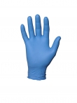 Handschoen nitryl blauw poedervrij