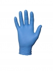 Handschoen nitryl blauw poedervrij